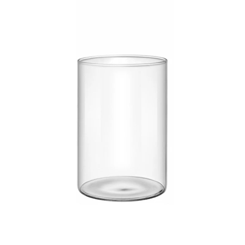 Vase en verre cylindrique