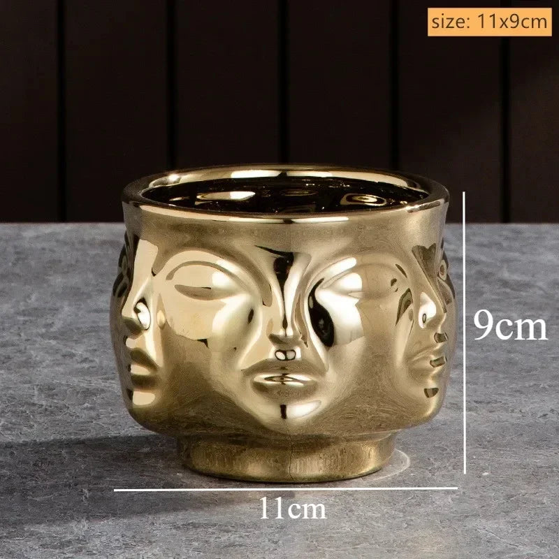 Soporte decorativo para rostro
