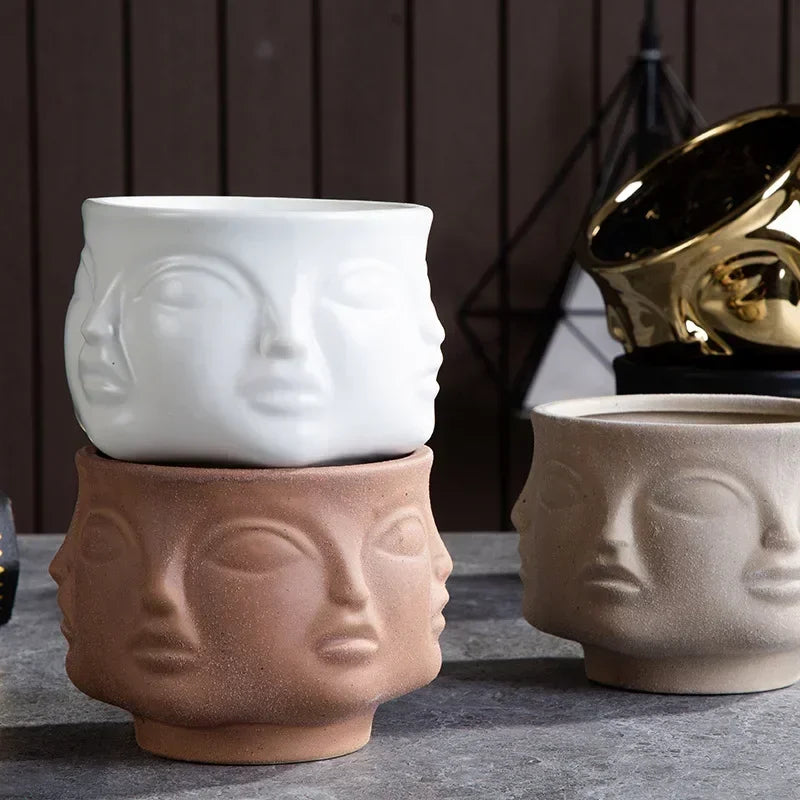 Soporte decorativo para rostro